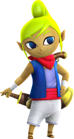 Tetra, the descendant of the Hyrule royal family.