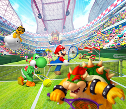 Mario tennis deals open
