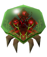 A model of how a Metroid would look in a Nintendo 64 Metroid game.