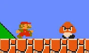 een Goomba in Super mario Bros