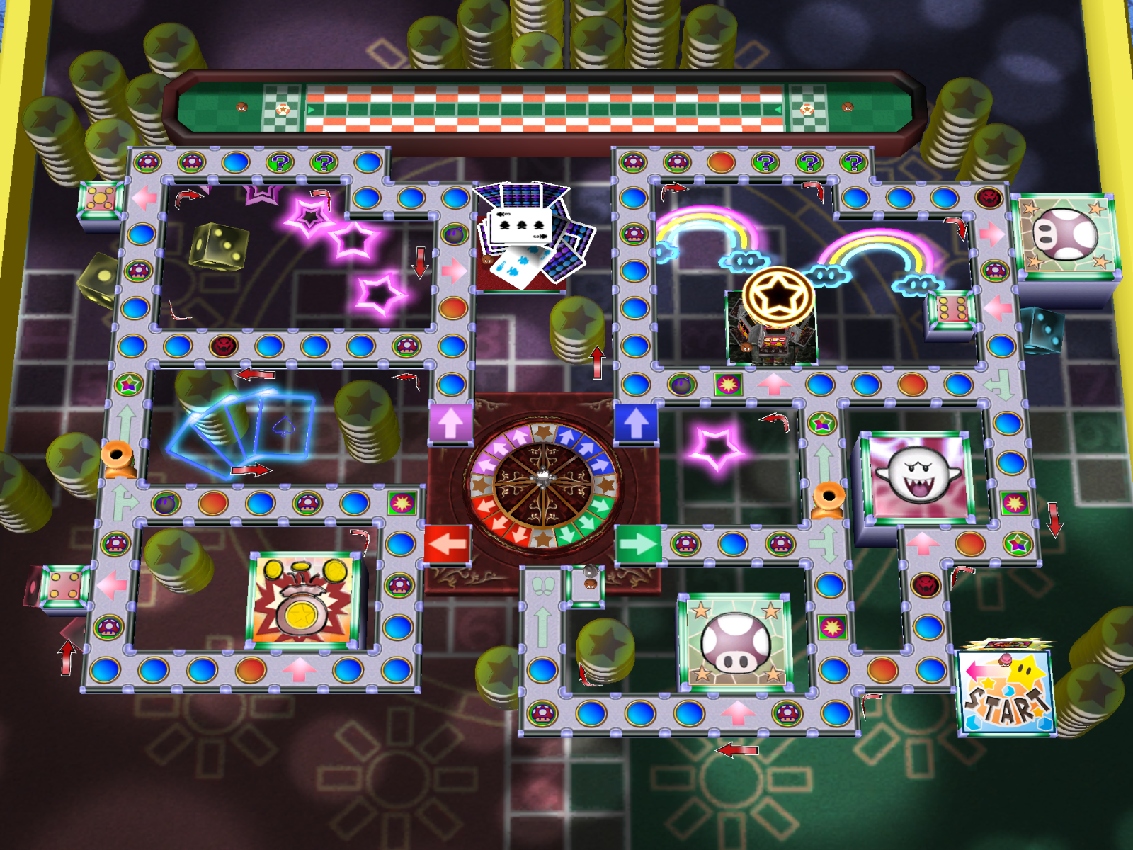 Super Mario Party Maps Goomba's Greedy Gala | Nintendo | Fandom