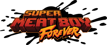 Super Meat Boy Forever logo