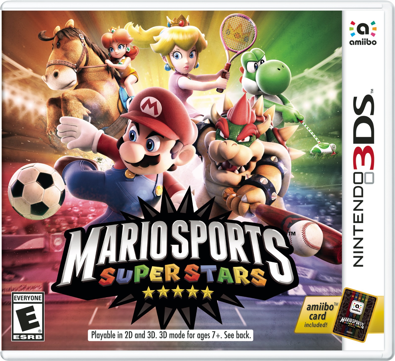Nintendo Mario Sports Superstars Amiibo Card Soccer Peach for Nintendo  Switch, Wii U, and 3DS