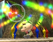 Olimar performing Pikmin Order.