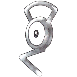 Unown (Pokemon Crystal 3DS VC)