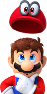 Mario & Cappy (As Mario's Cap)