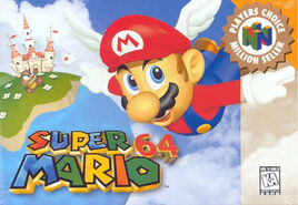 Super Mario 64 Portada