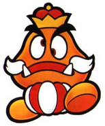 King Goomba (Paper Mario)