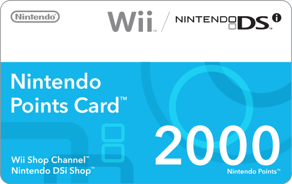 Nintendo Points Card | Nintendo | Fandom