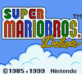 The title screen.