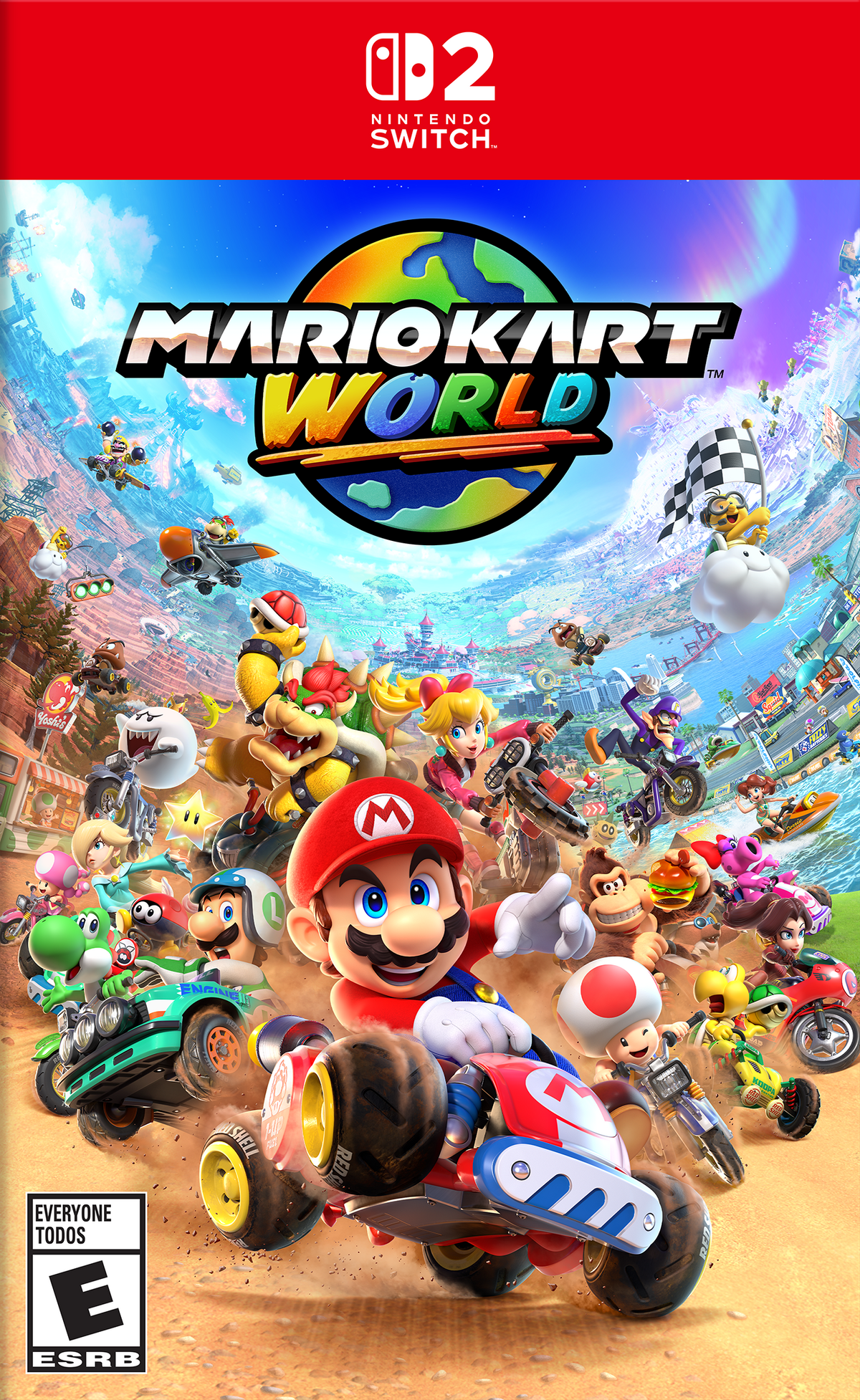 MARIOKART WORLD パッケージ版 Mario Kart World | Nintendo | Fandom