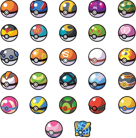 The Top 10 Poké Ball Types in the Pokémon Games