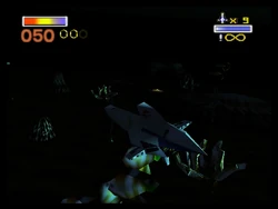 The Blue Marine in the Aquas Ocean.