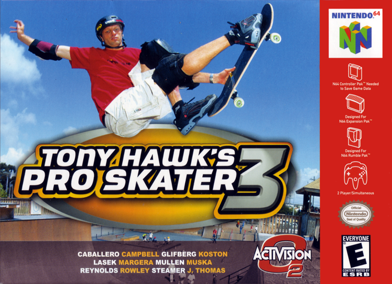 Three Sports Games including Tony Hawks Pro Skater 3 PS and