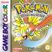 Pokémon Oro para Game Boy Color en 1999