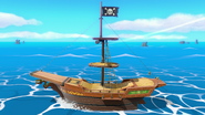 Tetra's Pirate Ship from The Legend of Zelda: The Wind Waker.
