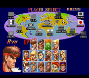 Super Street Fighter II - The New Challengers (roster)