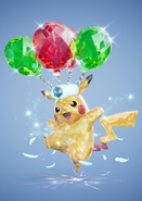 Terastal Phenomenon Pikachu as a Flying-type