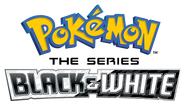 Pokémon the Series Black and White logo
