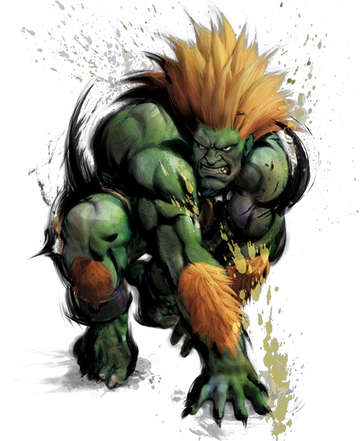 Street Fighter IV Blanka. [GameBanana] [Sprays]