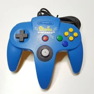 Pokemon N64 controller.jpg (100 KB) The Pokémon-themed controller that came with the Pikachu-designed console