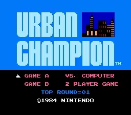 Urban Champion, NES, Jogos