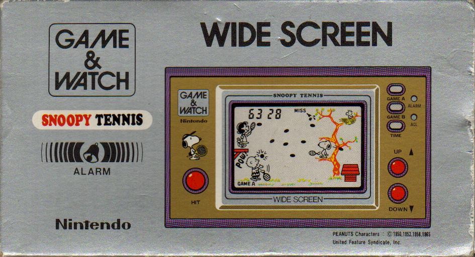 Snoopy Tennis (Game & Watch) | Nintendo | Fandom
