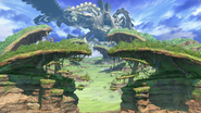 The Gaur Plain stage from Xenoblade Chronicles.