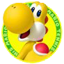 Yellow Yoshi.