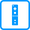 Icono de Wii Remote azul