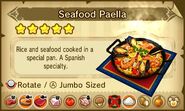 Seafood Paella.