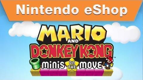 Nintendo eShop - Mario and Donkey Kong Minis on the Move Trailer
