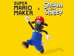 Shaun the Sheep Super Mario Maker