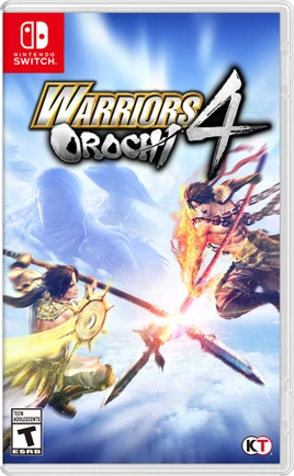 Warriors Orochi 4 box art (NA)