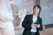 Shigeru Miyamoto visits the Louvre with the 3DS