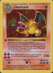 Pokemon Charizard Card