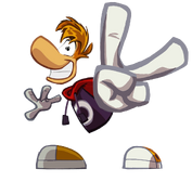 Artwork from Rayman Origins