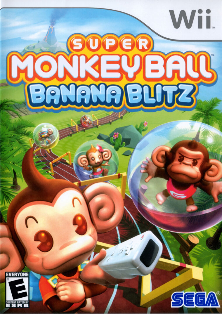 Super Monkey Ball Banana Blitz Nintendo Wii Game For Sale