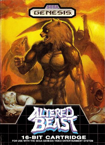 Altered Beast Genesis Cover