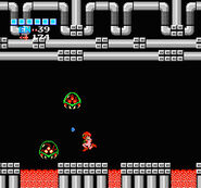 Tourian Metroids NES