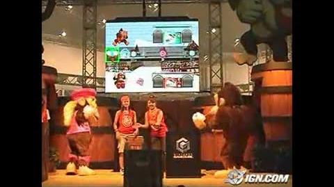 Donkey Konga 2 GameCube Gameplay - World Hobby Fair -- the