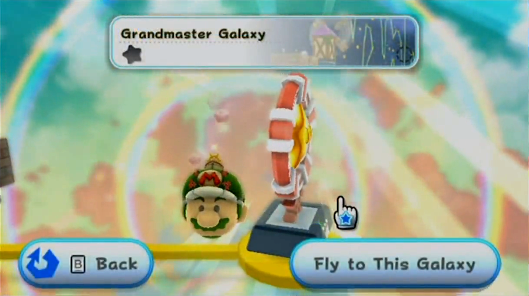 mario galaxy 2 comet stars