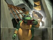 K. Rool reads letter