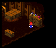 BlueFalconRPG.gif (11 KB) The Blue Falcon in Super Mario RPG: Legend of the Seven Stars.