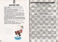 Super Mario Kart Manual page 33-34.