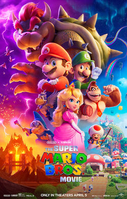 Mario Movie poster February 2023