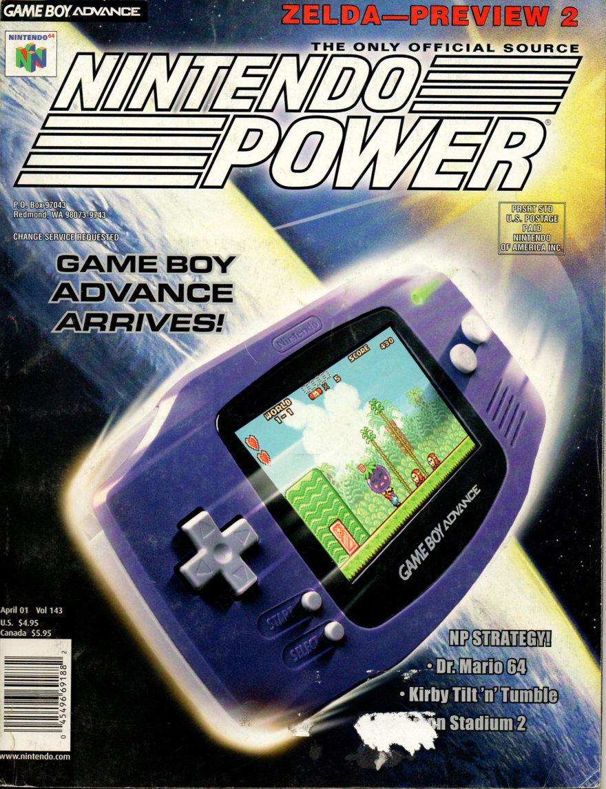 Nintendo Power V50, Nintendo