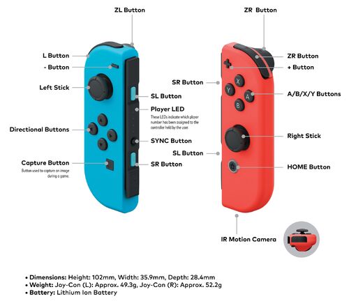 Joy-Con & controllers