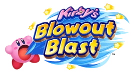 Kirby's Blowout Blast logo