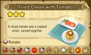 Fried Onion with Tomato